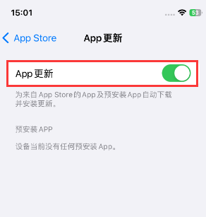 岳麓苹果15维修中心如何让iPhone15APP自动更新